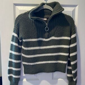 SO sweater, olive green, XS